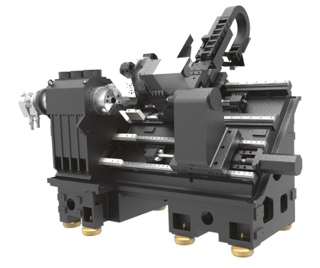 Токарный станок с наклонной станиной с ЧПУ IRT-T5.2-500Q